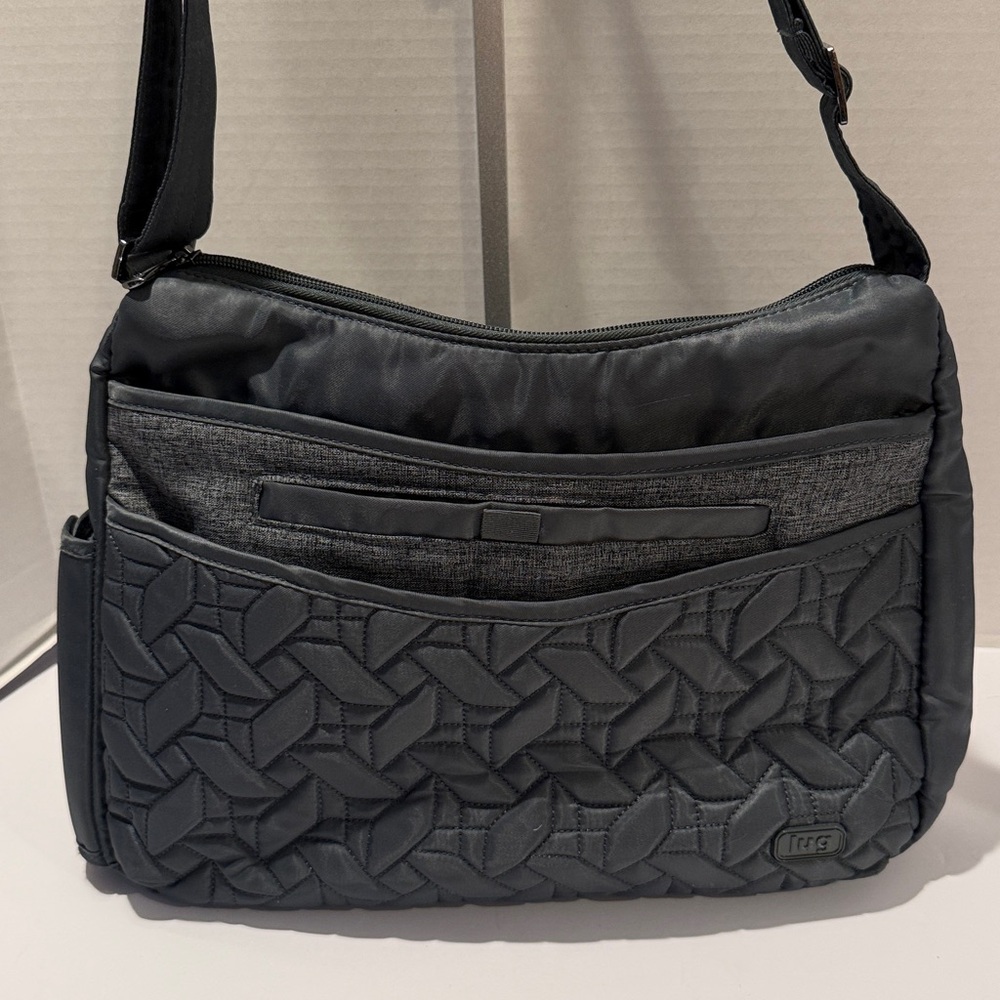 Lug Breeze Gray Quilted Bag